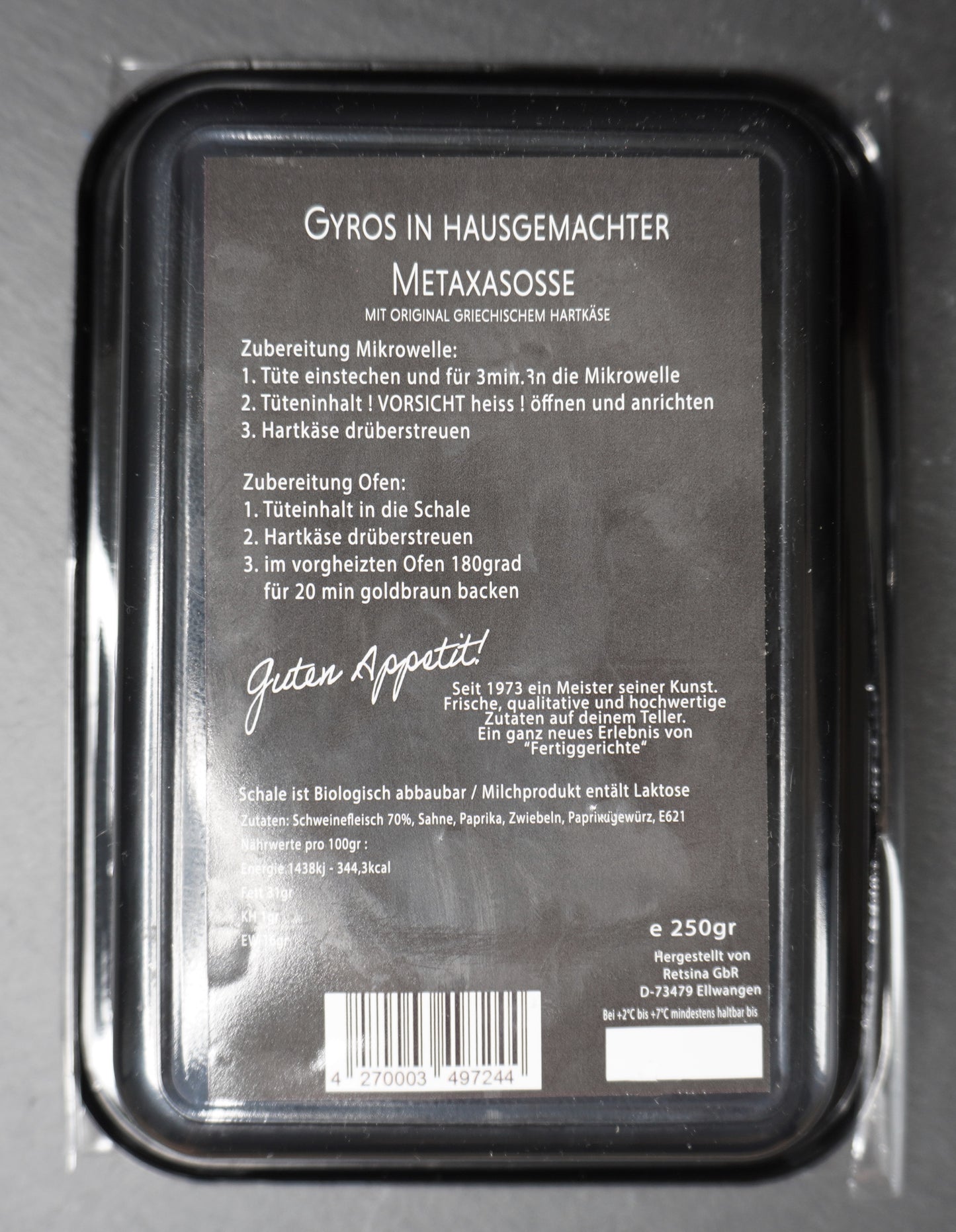 Gyros in Metaxasosse